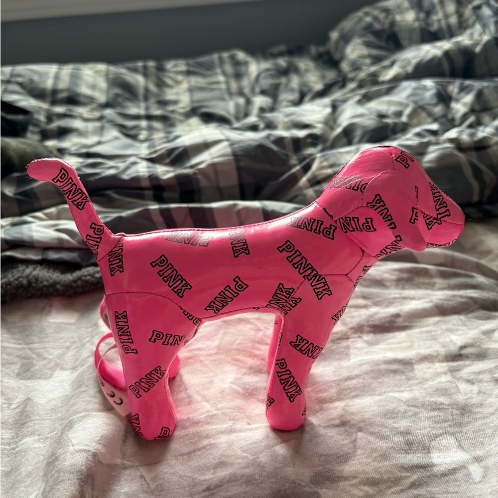 PINK Victoria's Secret Plush Dog Toy Pink
